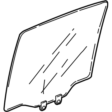 2004 Honda Pilot Auto Glass - 73400-S9V-306