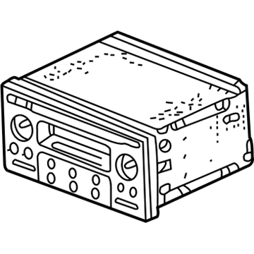 39100-S82-A30 Honda Auto Radio Tuner Assembly Illustration 1 of 1