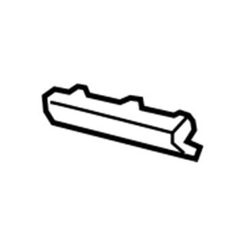 Honda 77261-TY4-A01ZA Garnish Assy., Driver (Outer) *NH869L* (GRAND BONHEUR SILVER)
