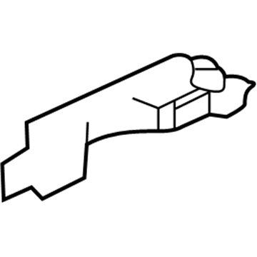 Honda 64710-S02-A00ZZ Support, L. RR. Shelf