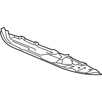 Honda 71310-TWA-A50 Cover, FR. Bumper