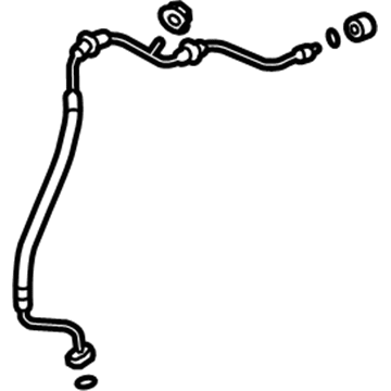 Honda Fit A/C Hose - 80311-SAA-Y01