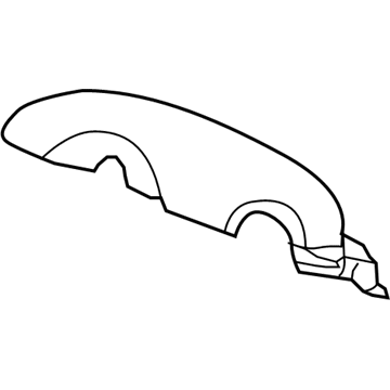 Honda Odyssey Steering Column Cover - 77350-THR-A01ZA