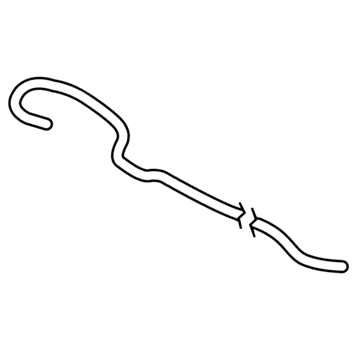 Honda 79725-TRW-A00 Hose E, Water Inlet