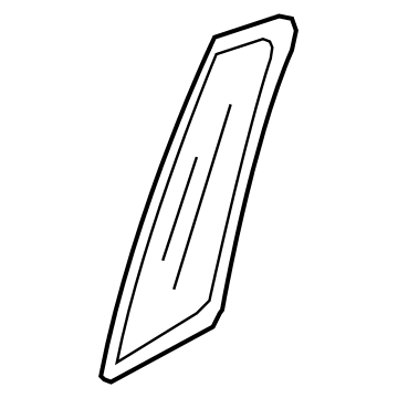 2022 Honda Ridgeline Auto Glass - 73405-T6Z-A01