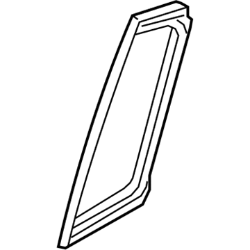 2023 Honda Ridgeline Weather Strip - 73491-T6Z-A01