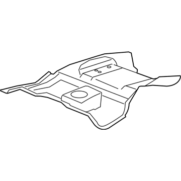 Honda Crosstour Floor Pan - 04655-TP7-A00ZZ