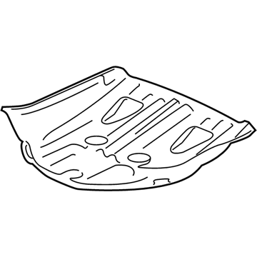 Honda 65550-TP7-A01ZZ Pan, Spare Tire