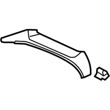 2008 Honda Civic Gauge Trim - 77205-SNB-Y02ZC