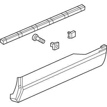 2023 Honda CR-V Hybrid Door Moldings - 75313-3A0-A01