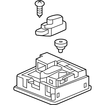 35830-T0A-A11ZA Honda Switch Assy., Sunroof & Map Light *YR416L* (MAX IVORY) Illustration 1 of 1