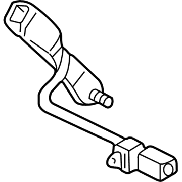 04816-S3V-A53ZB Honda Buckle Set *YR203L* Illustration 1 of 1