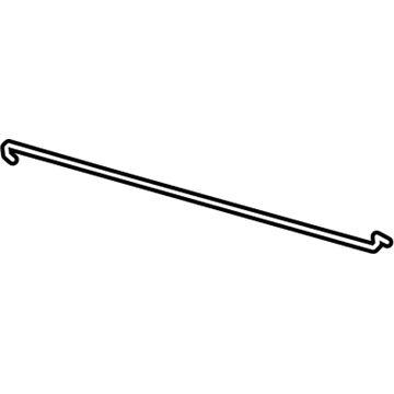 74872-SDA-A00ZZ - Genuine Honda Spring L,Trunk Open