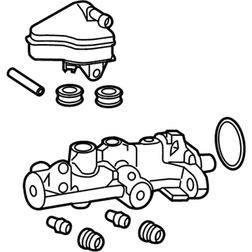 Honda Accord Hybrid Brake Master Cylinder Reservoir - 46806-T3V-A01