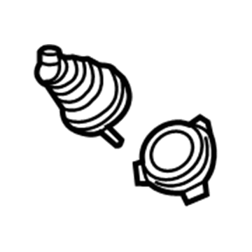 77275-SCV-A01ZB Honda Boot, Change Lever *NH361L* (CF GRAY) Illustration 1 of 1