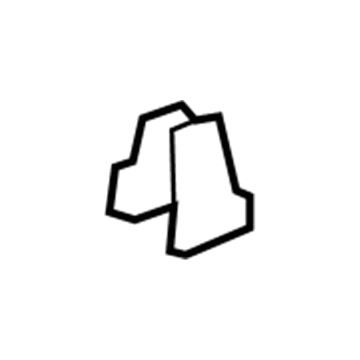 81506-SZA-A01ZB Honda Cover, L. FR. Seat Foot (Inner) *NH167L* (RR) (GRAPHITE BLACK) Illustration 1 of 1