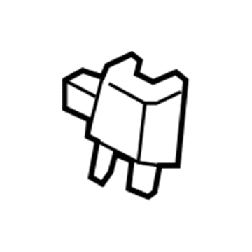 81504-SZA-A01ZB Honda Cover, L. FR. Seat Foot (Inner) *NH167L* (FR) (GRAPHITE BLACK) Illustration 1 of 1