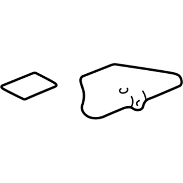 84583-S10-000ZA Honda Lid, L. Floor Side *NH120L* (STAR BLACK) Illustration 1 of 1