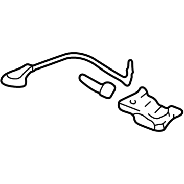 84525-S10-000 Honda Lock Assy. Illustration 1 of 1