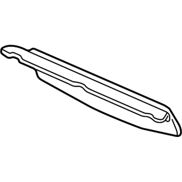 83826-S10-000ZA Honda Lining, FR. Cargo *NH85L* (GRAY ELEVEN) Illustration 1 of 1