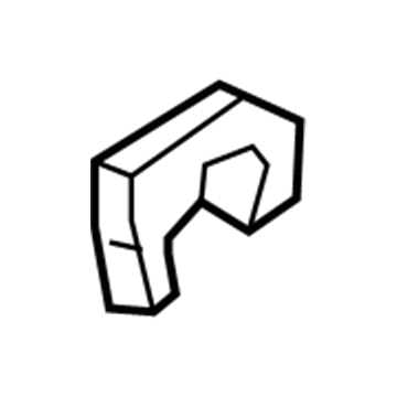 63240-SAA-300ZZ Honda Nut, R. RR. Door Striker Illustration 1 of 1