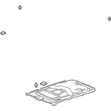 Honda 83201-SZA-A63ZB Lng Assy, Roof