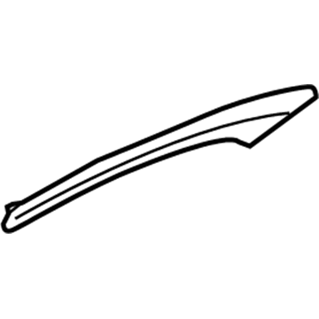 Honda 83553-T6Z-A01ZD TRIM, L- *NH854L*