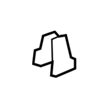 81107-SZA-A01ZD Honda Cover, R. FR. Seat Foot (Outer) *YR309L* (RR) (TU LIGHT BEIGE) Illustration 1 of 1