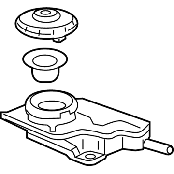 Honda CR-V Brake Master Cylinder Reservoir - 46660-TLA-A12