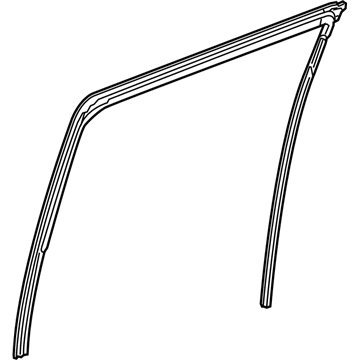 2022 Honda Odyssey Window Run - 72775-THR-A01