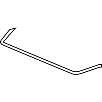 81716-SZA-A01 Honda Towel Bar,L Illustration 1 of 1