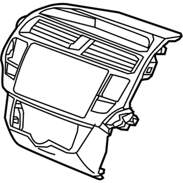77250-TP6-A21ZB Honda Panel Assy.*NH693L* Illustration 1 of 1
