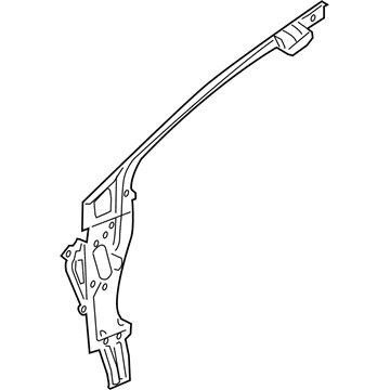 Honda 64515-T2A-305ZZ Pillar, L. FR.
