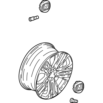 Honda Accord Spare Wheel - 08W19-TVA-101