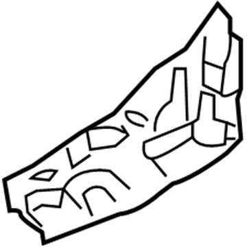 Honda 65690-SDR-A00ZZ Extension, L. Side Sill