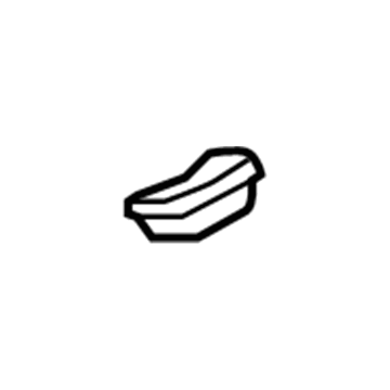 Honda 81631-SDA-A01ZC Knob, L. Reclining *YR239L* (KI IVORY)