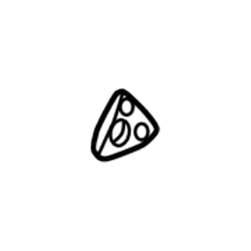 Honda 81294-S0X-A21 Spacer, Hook 81294-S0X-A21 Honda Spacer, Hook Illustration 1 of 1