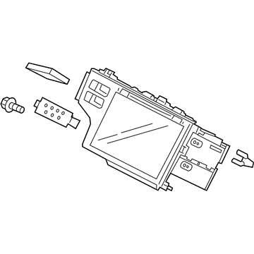 39100-T5R-A65 Honda Display Audio Unit Illustration 1 of 1