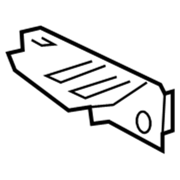 Honda 60923-TZ5-305ZZ Member, L. FR. Side Frame (Lower)
