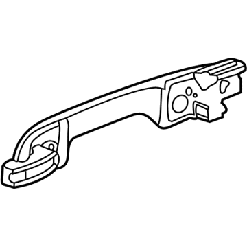 2005 Honda Accord Hybrid Door Handle - 72680-SDA-A01ZL
