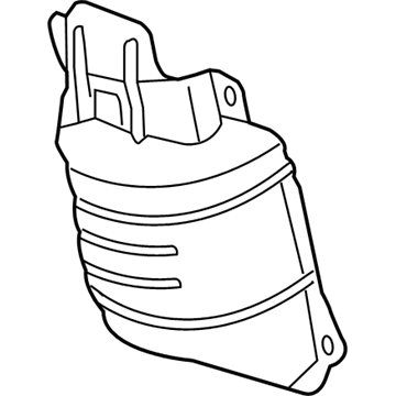 Honda 18121-RV0-A00 Cover B, FR.