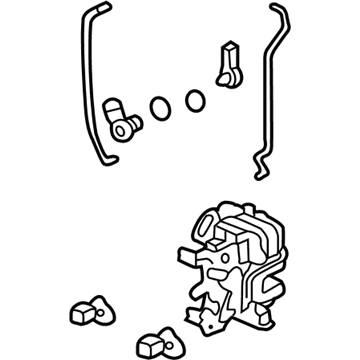 Honda 72112-SEA-G01 Lock Assy., R. FR. Door