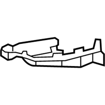 Honda 71140-TBA-A00 Up Beam R,FR Bumper
