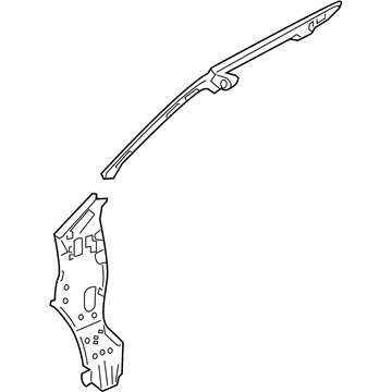 Honda 64115-T0A-A00ZZ Pillar, R. FR.