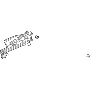 81670-SDN-A01 Honda Left Slide Adjuster (Inner) Illustration 1 of 1