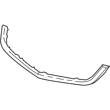 71122-SEC-A02 Honda Front Grille Molding Illustration 1 of 1