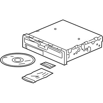 39540-SEC-405 Honda DVD Unit, Navigator (Alpine) Illustration 1 of 1
