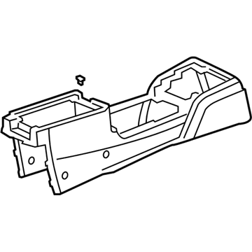 Honda 83401-SDA-A01ZC Console, Center *YR239L*