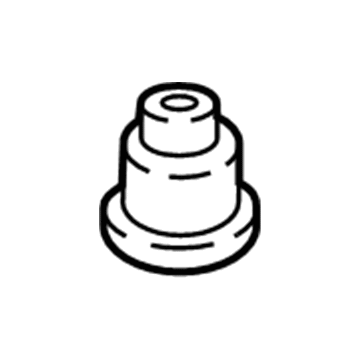Honda 50260-TZ5-A01 Rubber, FR. Sub-Frame Mountinginsulator (Lower) (FR)