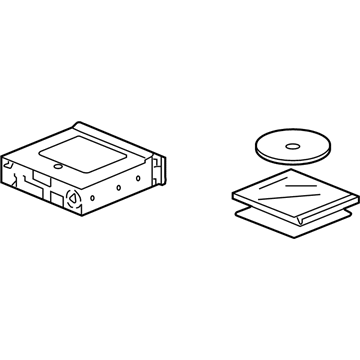 39540-SHJ-A01 Honda Navigation Unit Illustration 1 of 1